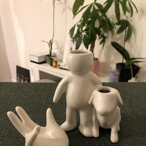 Ceramic Planters for air plants/Tillandsia